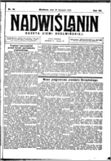 Nadwiślanin. Gazeta Ziemi Chełmińskiej, 1925.11.28 R. 7 nr 94
