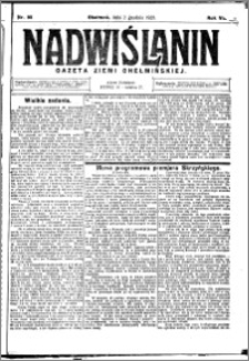Nadwiślanin. Gazeta Ziemi Chełmińskiej, 1925.12.02 R. 7 nr 95