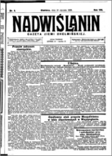 Nadwiślanin. Gazeta Ziemi Chełmińskiej, 1926.01.20 R. 8 nr 6