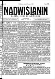 Nadwiślanin. Gazeta Ziemi Chełmińskiej, 1926.02.28 R. 8 nr 17