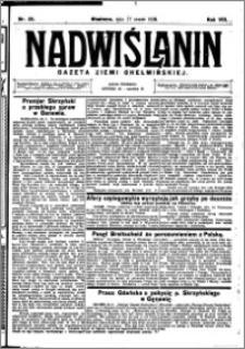Nadwiślanin. Gazeta Ziemi Chełmińskiej, 1926.03.27 R. 8 nr 25