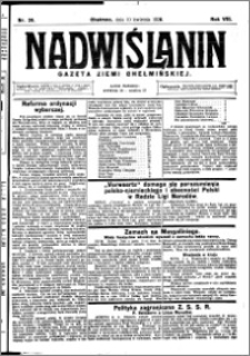 Nadwiślanin. Gazeta Ziemi Chełmińskiej, 1926.04.10 R. 8 nr 29