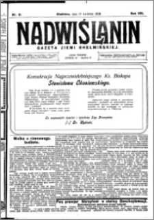 Nadwiślanin. Gazeta Ziemi Chełmińskiej, 1926.04.17 R. 8 nr 31