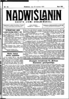 Nadwiślanin. Gazeta Ziemi Chełmińskiej, 1926.04.28 R. 8 nr 34