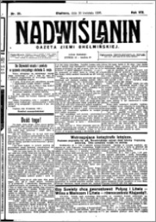 Nadwiślanin. Gazeta Ziemi Chełmińskiej, 1926.04.30 R. 8 nr 35