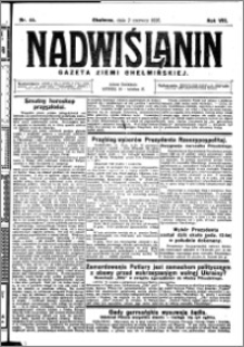 Nadwiślanin. Gazeta Ziemi Chełmińskiej, 1926.06.02 R. 8 nr 44