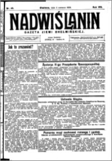 Nadwiślanin. Gazeta Ziemi Chełmińskiej, 1926.06.04 R. 8 nr 45