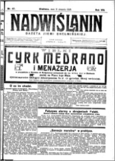 Nadwiślanin. Gazeta Ziemi Chełmińskiej, 1926.08.21 R. 8 nr 67
