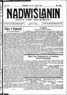 Nadwiślanin. Gazeta Ziemi Chełmińskiej, 1926.09.25 R. 8 nr 77