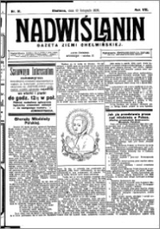 Nadwiślanin. Gazeta Ziemi Chełmińskiej, 1926.11.13 R. 8 nr 91