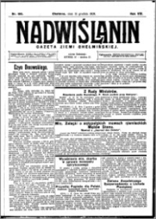 Nadwiślanin. Gazeta Ziemi Chełmińskiej, 1926.12.15 R. 8 nr 100