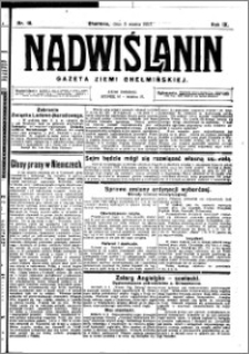 Nadwiślanin. Gazeta Ziemi Chełmińskiej, 1927.03.05 R. 9 nr 18