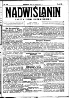 Nadwiślanin. Gazeta Ziemi Chełmińskiej, 1927.07.23 R. 9 nr 58
