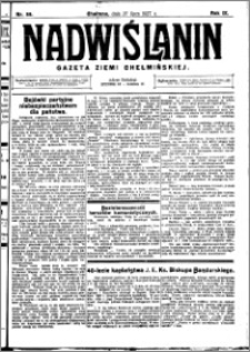 Nadwiślanin. Gazeta Ziemi Chełmińskiej, 1927.07.27 R. 9 nr 59
