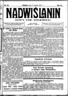 Nadwiślanin. Gazeta Ziemi Chełmińskiej, 1927.08.17 R. 9 nr 65