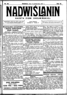 Nadwiślanin. Gazeta Ziemi Chełmińskiej, 1927.10.08 R. 9 nr 80