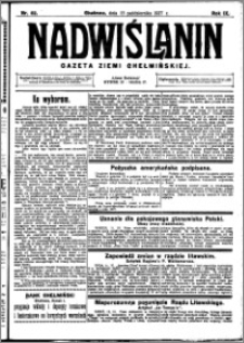 Nadwiślanin. Gazeta Ziemi Chełmińskiej, 1927.10.15 R. 9 nr 82