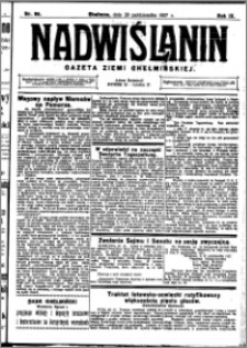 Nadwiślanin. Gazeta Ziemi Chełmińskiej, 1927.10.29 R. 9 nr 86