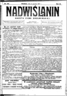 Nadwiślanin. Gazeta Ziemi Chełmińskiej, 1927.12.17 R. 9 nr 100