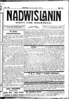 Nadwiślanin. Gazeta Ziemi Chełmińskiej, 1927.12.21 R. 9 nr 101