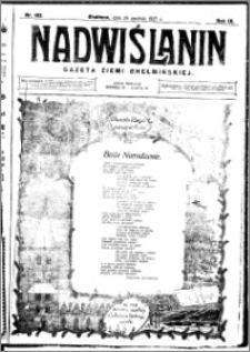 Nadwiślanin. Gazeta Ziemi Chełmińskiej, 1927.12.24 R. 9 nr 102