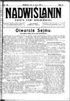 Nadwiślanin. Gazeta Ziemi Chełmińskiej, 1928.03.31 R. 10 nr 26
