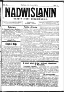 Nadwiślanin. Gazeta Ziemi Chełmińskiej, 1928.05.02 R. 10 nr 35
