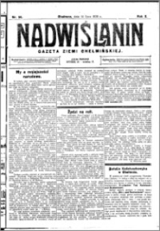 Nadwiślanin. Gazeta Ziemi Chełmińskiej, 1928.07.14 R. 10 nr 56