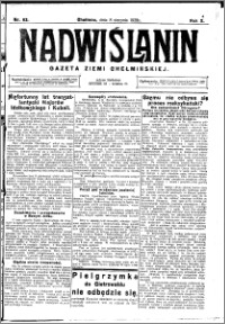 Nadwiślanin. Gazeta Ziemi Chełmińskiej, 1928.08.08 R. 10 nr 63