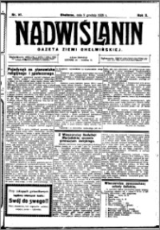 Nadwiślanin. Gazeta Ziemi Chełmińskiej, 1928.12.05 R. 10 nr 97