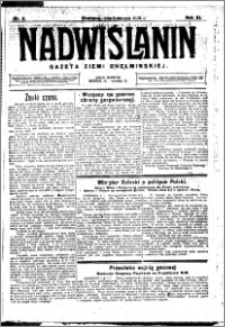 Nadwiślanin. Gazeta Ziemi Chełmińskiej, 1929.01.09 R. 11 nr 2