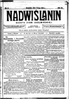 Nadwiślanin. Gazeta Ziemi Chełmińskiej, 1929.02.02 R. 11 nr 9