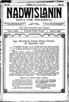 Nadwiślanin. Gazeta Ziemi Chełmińskiej, 1929.03.23 R. 11 nr 23