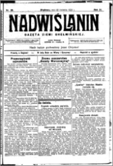 Nadwiślanin. Gazeta Ziemi Chełmińskiej, 1929.04.10 R. 11 nr 28