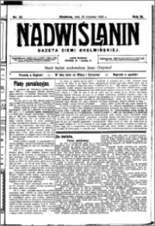 Nadwiślanin. Gazeta Ziemi Chełmińskiej, 1929.04.24 R. 11 nr 32