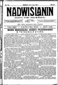 Nadwiślanin. Gazeta Ziemi Chełmińskiej, 1929.07.02 R. 11 nr 52