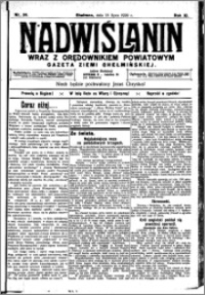 Nadwiślanin. Gazeta Ziemi Chełmińskiej, 1929.07.18 R. 11 nr 59