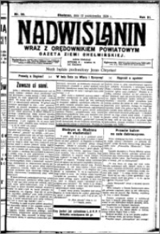 Nadwiślanin. Gazeta Ziemi Chełmińskiej, 1929.10.12 R. 11 nr 96