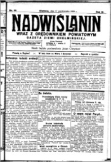 Nadwiślanin. Gazeta Ziemi Chełmińskiej, 1929.10.17 R. 11 nr 98