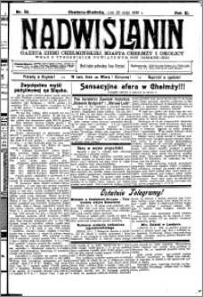 Nadwiślanin. Gazeta Ziemi Chełmińskiej, 1930.05.20 R. 12 nr 60