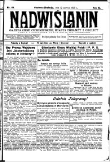 Nadwiślanin. Gazeta Ziemi Chełmińskiej, 1930.06.12 R. 12 nr 69