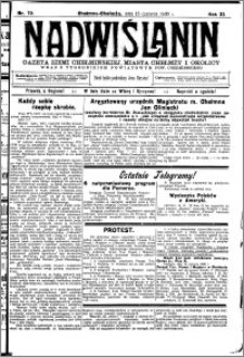 Nadwiślanin. Gazeta Ziemi Chełmińskiej, 1930.06.15 R. 12 nr 70