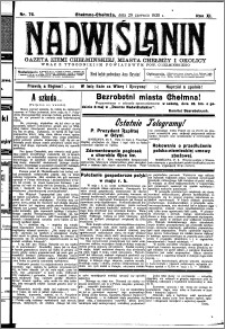 Nadwiślanin. Gazeta Ziemi Chełmińskiej, 1930.06.29 R. 12 nr 76