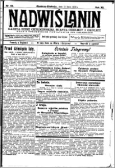 Nadwiślanin. Gazeta Ziemi Chełmińskiej, 1930.07.13 R. 12 nr 82
