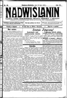 Nadwiślanin. Gazeta Ziemi Chełmińskiej, 1930.07.20 R. 12 nr 85