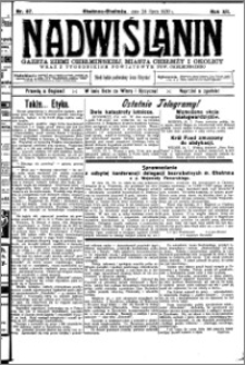 Nadwiślanin. Gazeta Ziemi Chełmińskiej, 1930.07.24 R. 12 nr 87