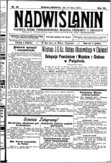 Nadwiślanin. Gazeta Ziemi Chełmińskiej, 1930.07.29 R. 12 nr 89