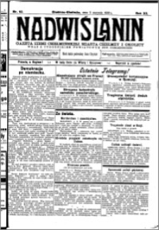 Nadwiślanin. Gazeta Ziemi Chełmińskiej, 1930.08.05 R. 12 nr 92