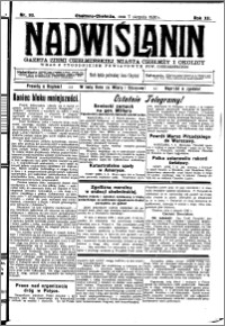 Nadwiślanin. Gazeta Ziemi Chełmińskiej, 1930.08.07 R. 12 nr 93