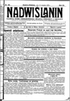 Nadwiślanin. Gazeta Ziemi Chełmińskiej, 1930.08.24 R. 12 nr 100